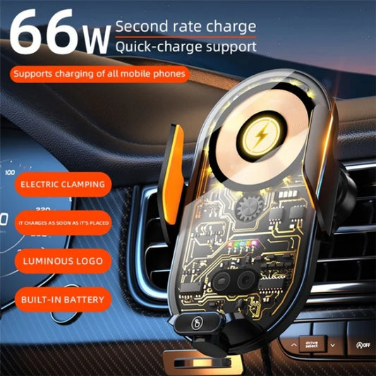Wireless Car Charger Air Van Smart Ultra-thin Metal Super fast 66W
