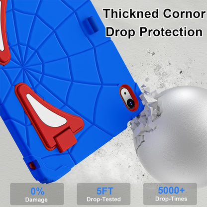 Case for iPad 10th Generation Case for Kids 10.9 Inch 2022 10th Gen/iPad A16 Generation 11 Inch 2025 Cover with Pen Holder Strap Kids Boys Thickned Cornor, Blue Red