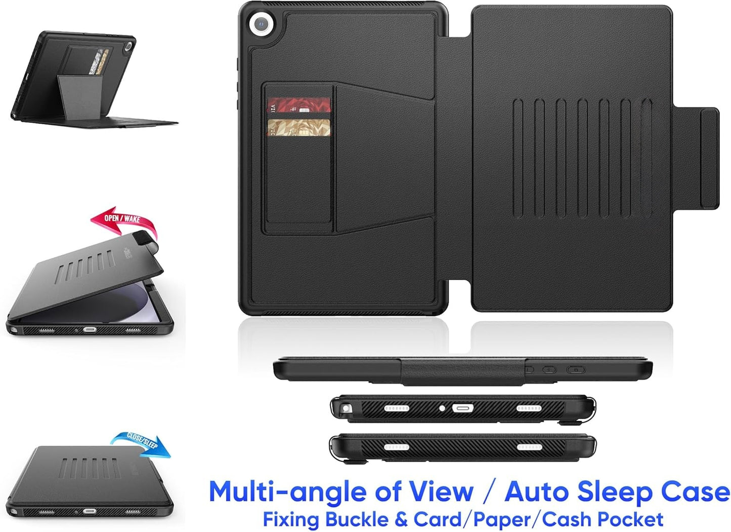 Galaxy Tablet Book Cases A9+